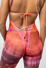 Load image into Gallery viewer, Butterfly Jumpsuit & Belt - Sunburst