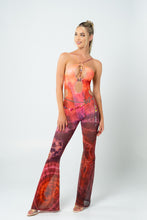 Load image into Gallery viewer, Butterfly Jumpsuit & Belt - Sunburst