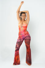Load image into Gallery viewer, Butterfly Jumpsuit & Belt - Sunburst