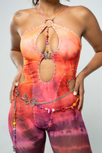 Load image into Gallery viewer, Butterfly Jumpsuit & Belt - Sunburst