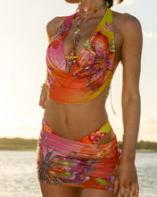 Load image into Gallery viewer, Painted Papillon Cowl Neck Top (PREORDER)
